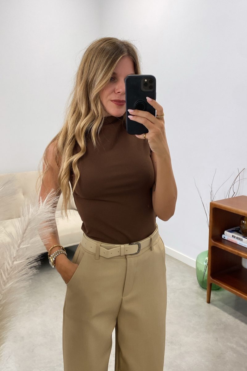 Camiseta Marron Perkins