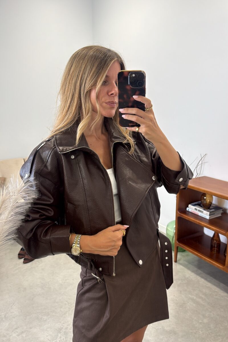 Cazadora Marron London