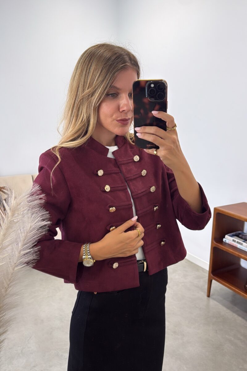 Chaqueta Magenta Army