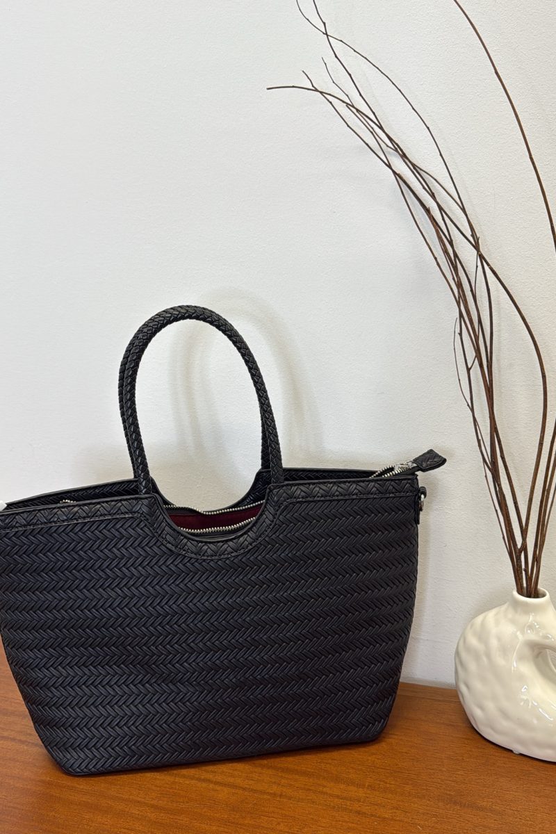 Bolso Negro Espiga