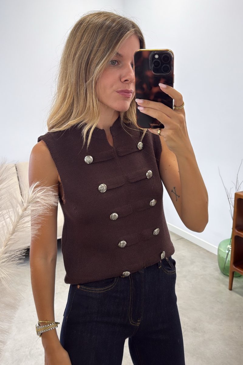 Chaleco Marron Chelsea