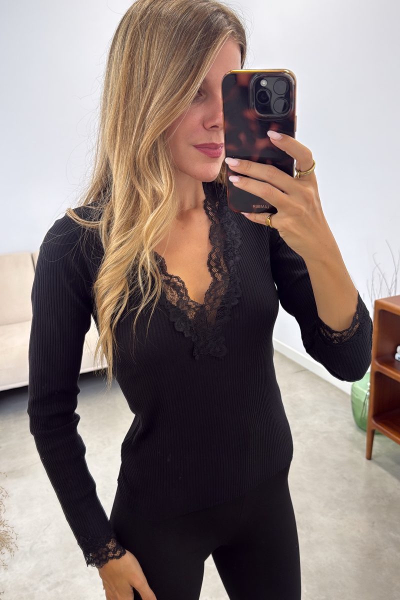 Camiseta Negra Colette