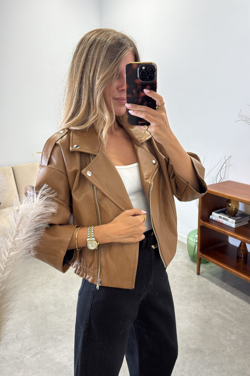 Chaqueta Camel Melisa