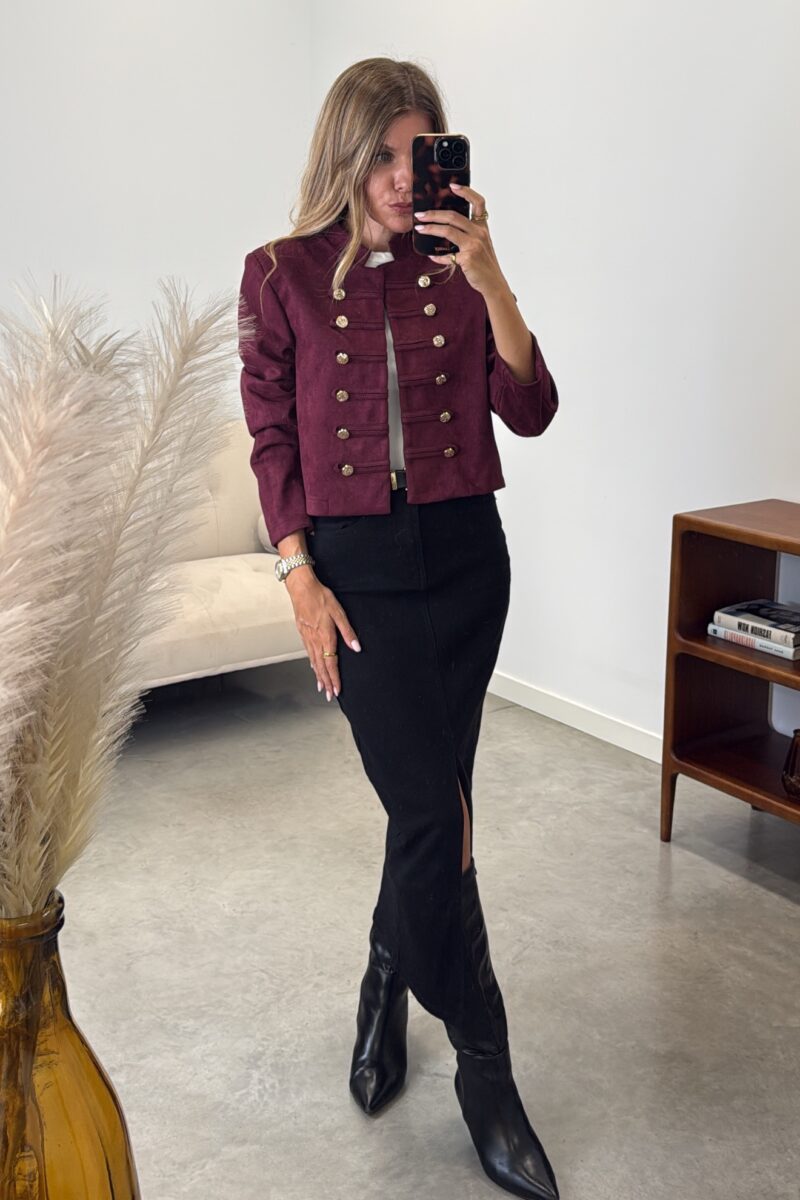 Chaqueta Magenta Army