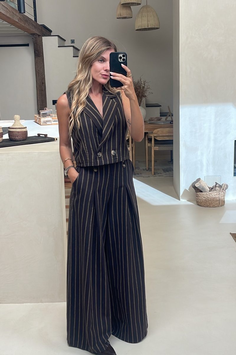 Conjunto Marron Madison
