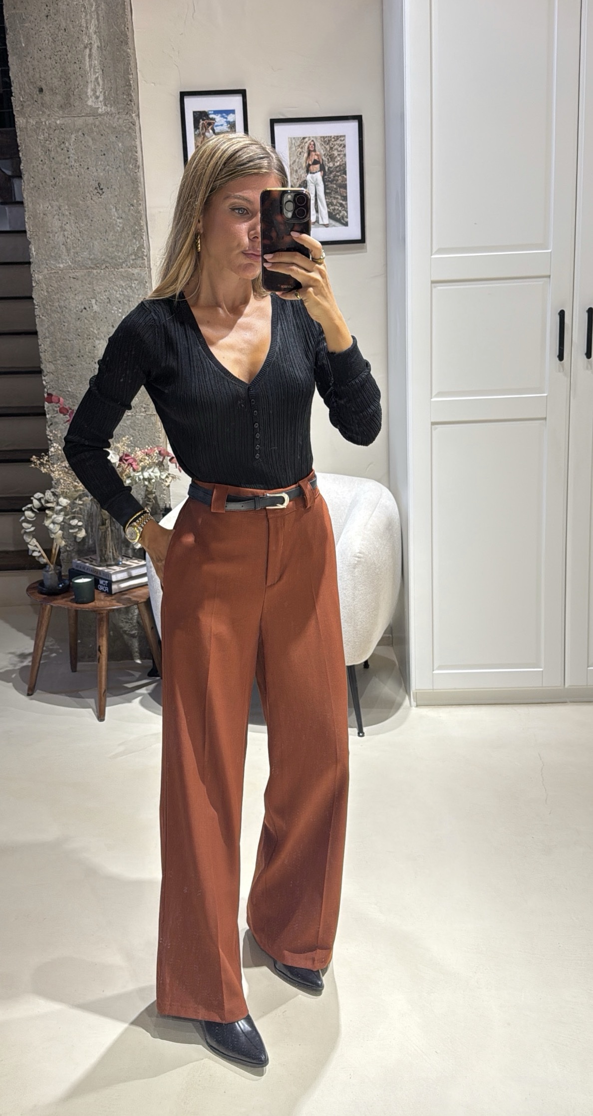 Pantalon Teja Belt
