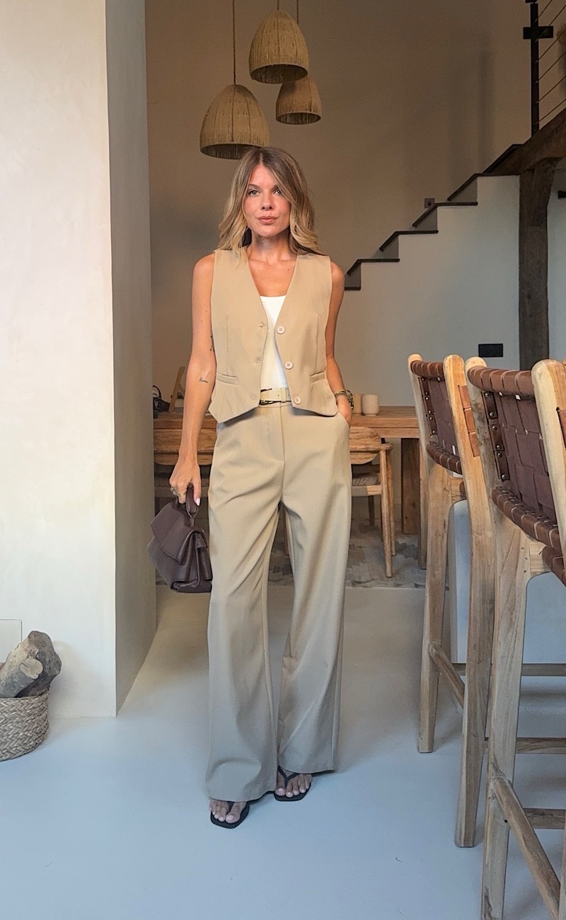 Pantalon Beige Margot - Imagen 3
