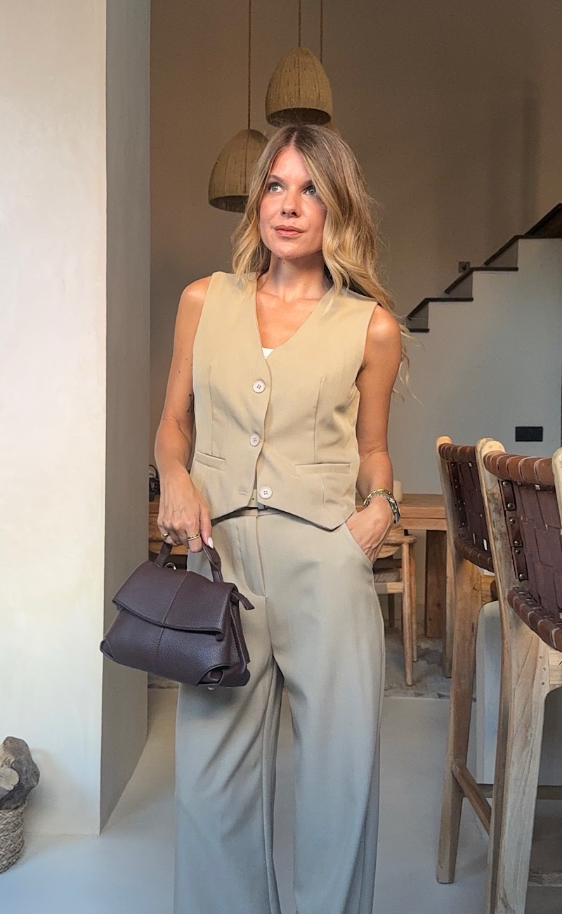 Chaleco Beige Margot