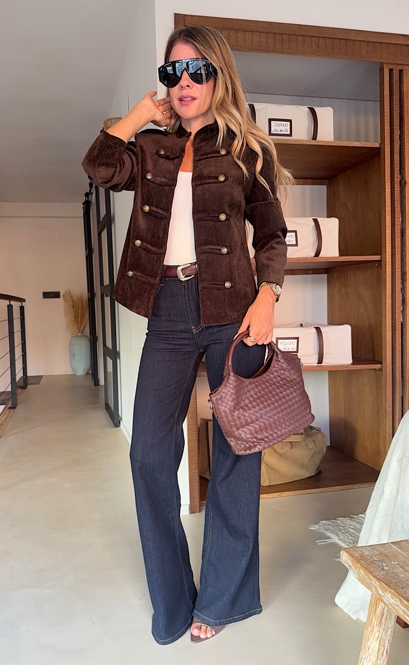 Chaqueta Marron Monaco - Imagen 2
