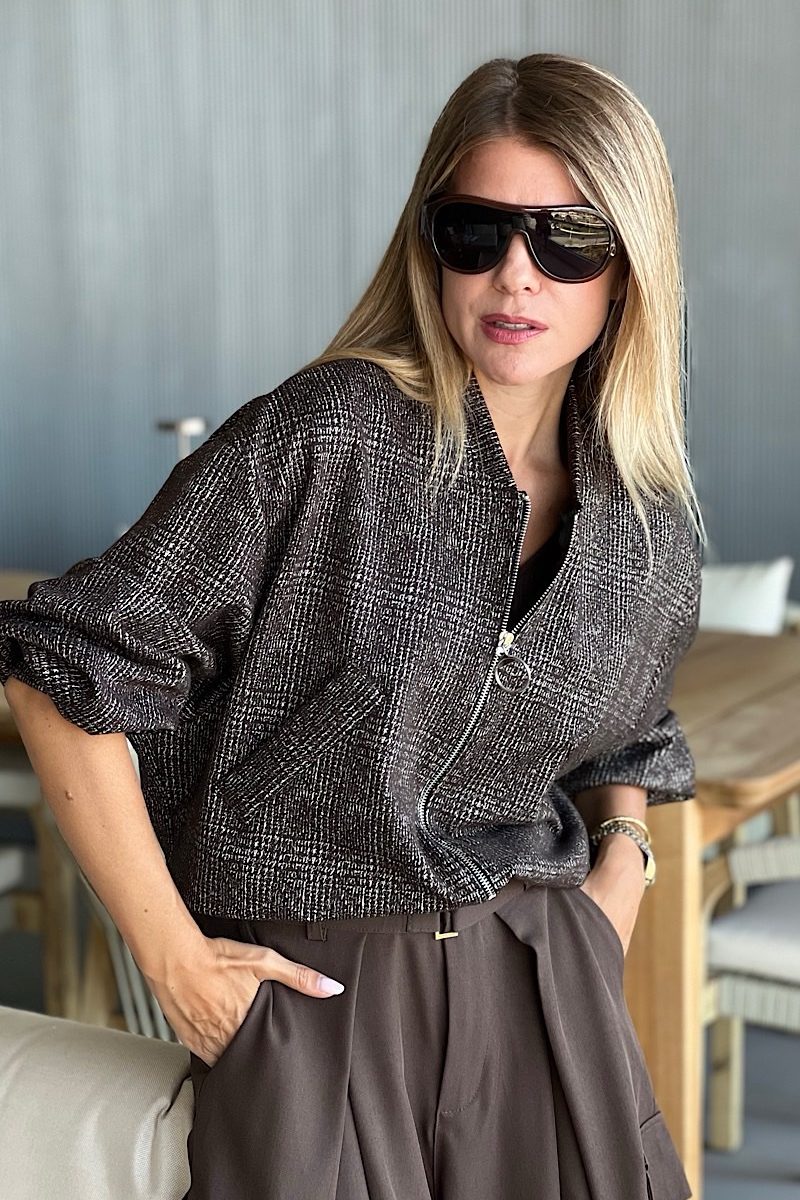 Bomber Marron Denisse