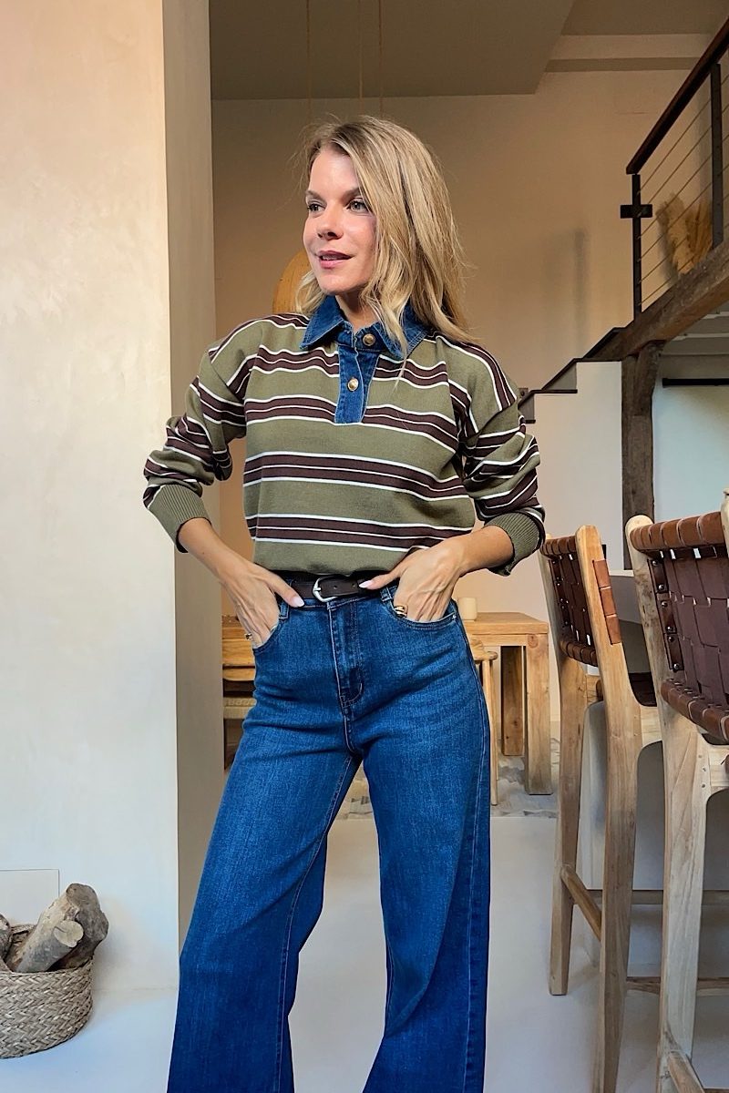 Jersey Jean Kaki