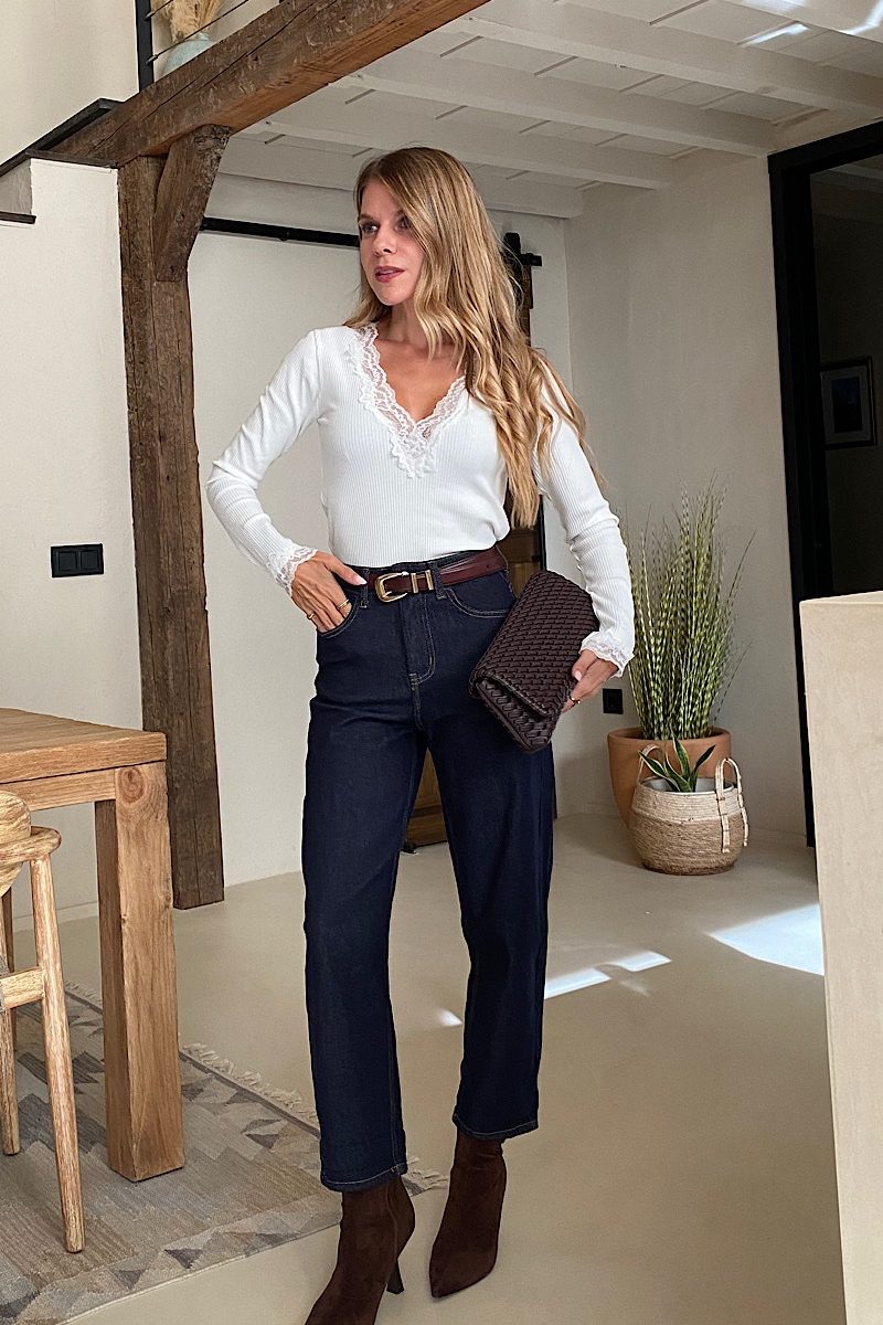 Camiseta Blanca Colette