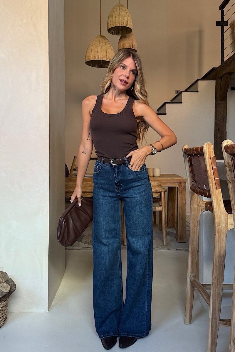 Camiseta Marron Andrea