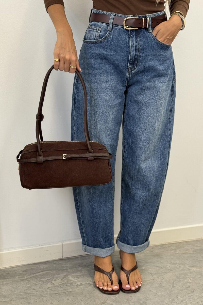 Bolso Marron Baguette