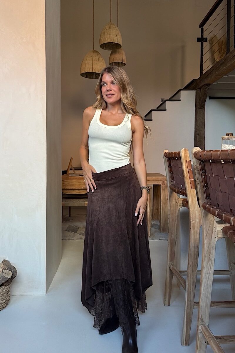 Falda Brown Adalia