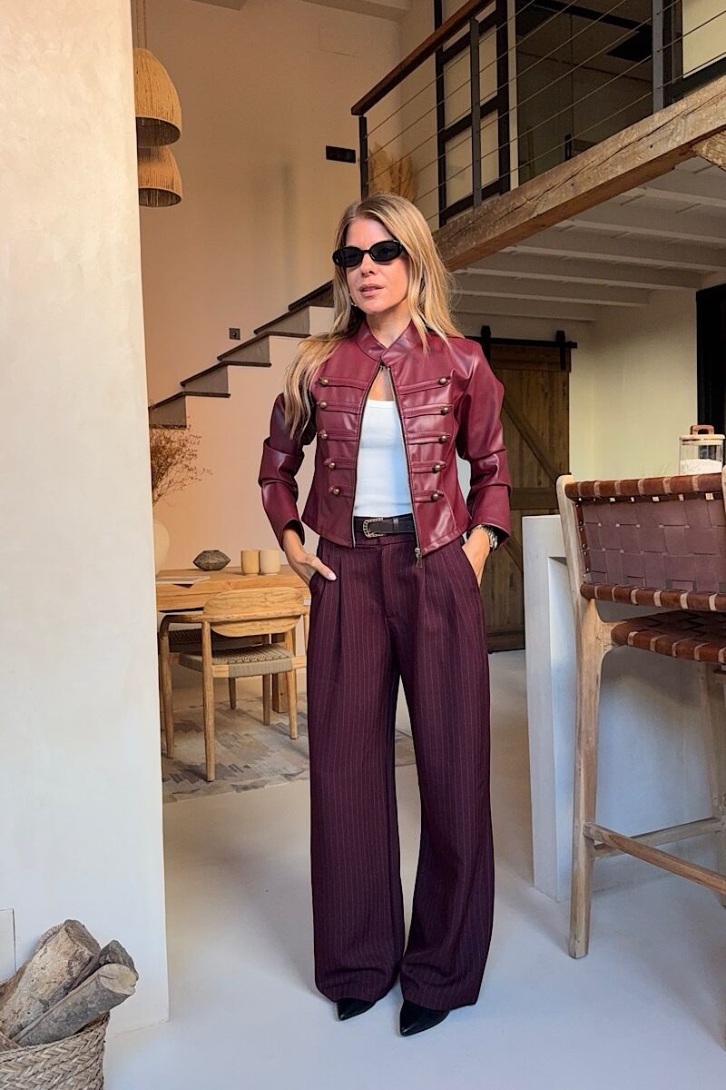 Pantalon Burdeos Bianca