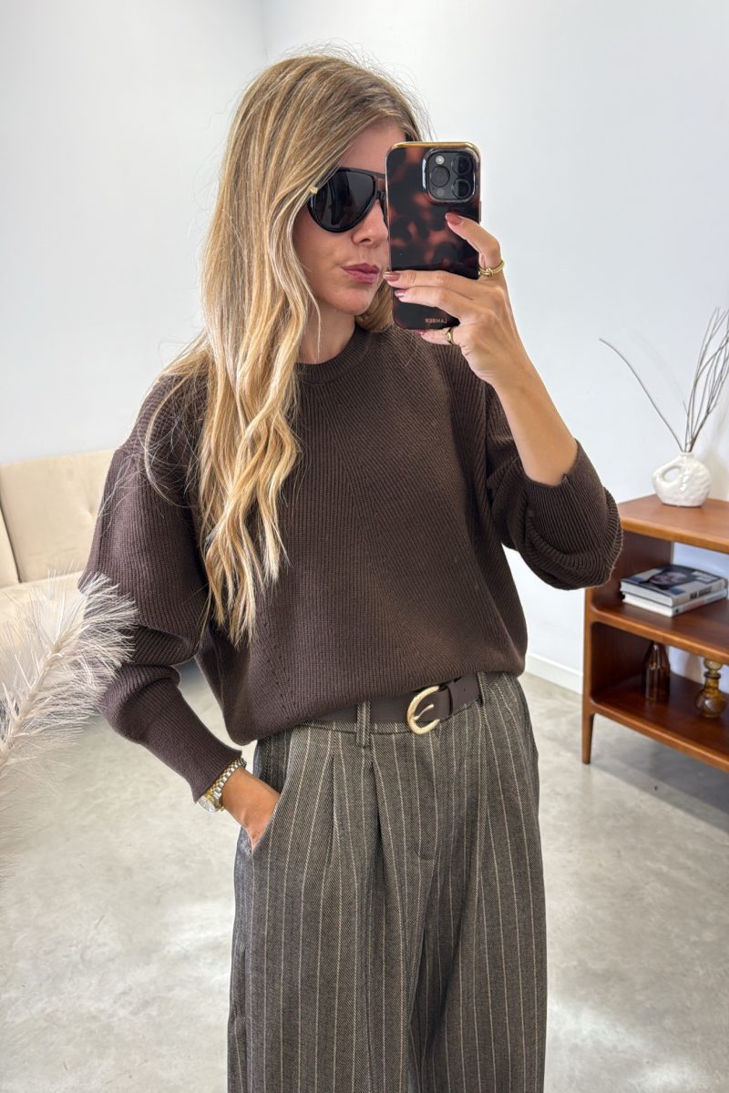 Jersey Chocolate Capri