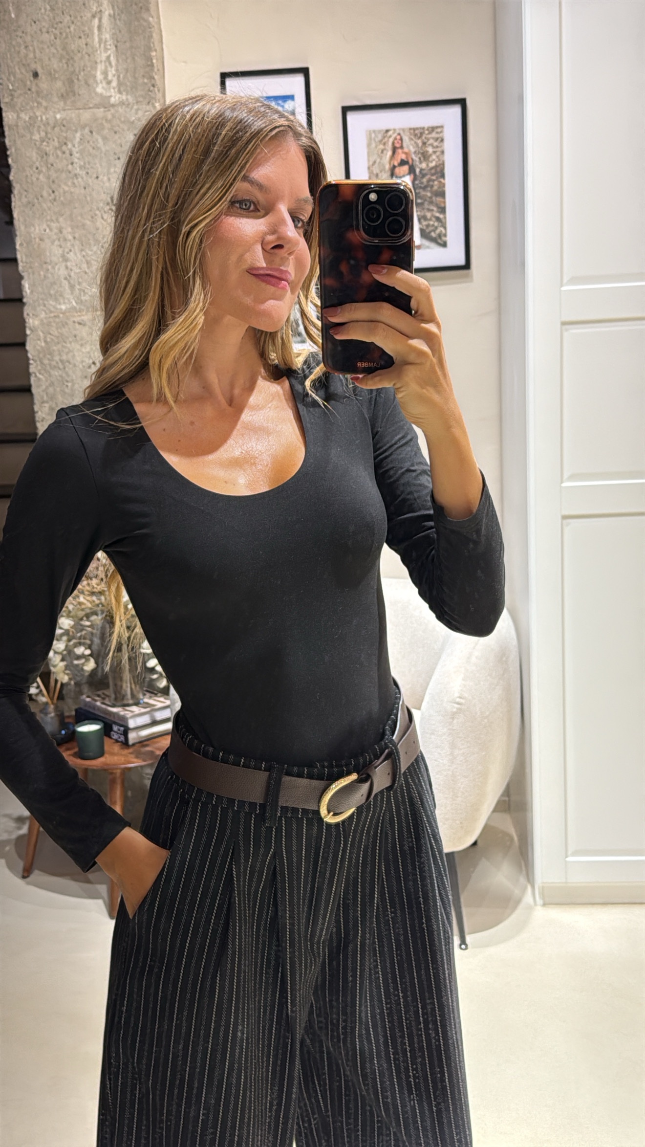 Pantalon Negro Esther - Imagen 3
