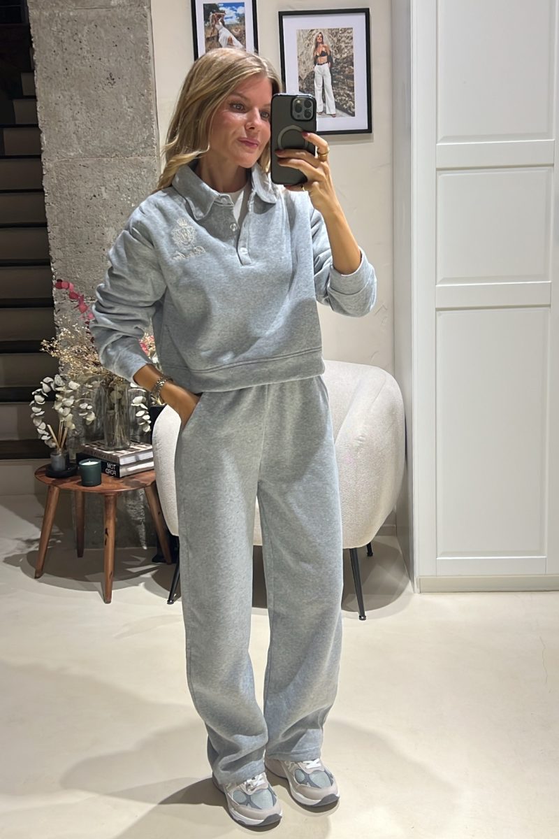 Conjunto Gris Belle Ame