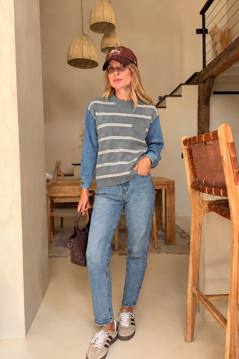 Jersey Gris Denim