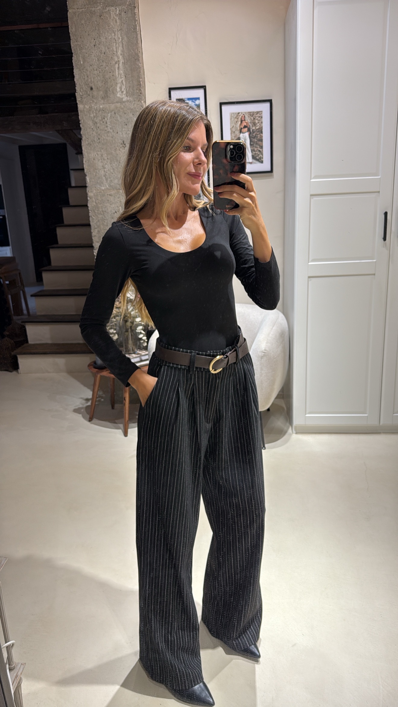 Pantalon Negro Esther - Imagen 2