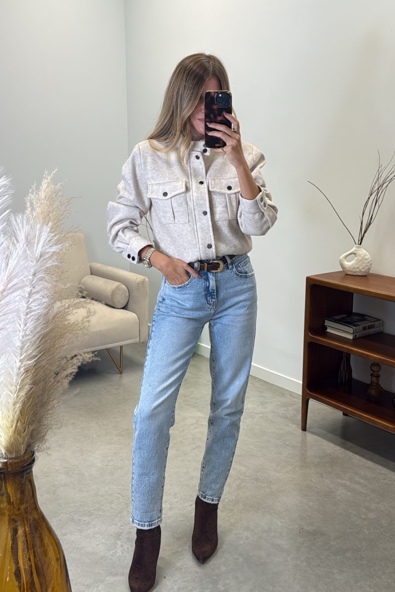 Chaqueta Cruda Paño
