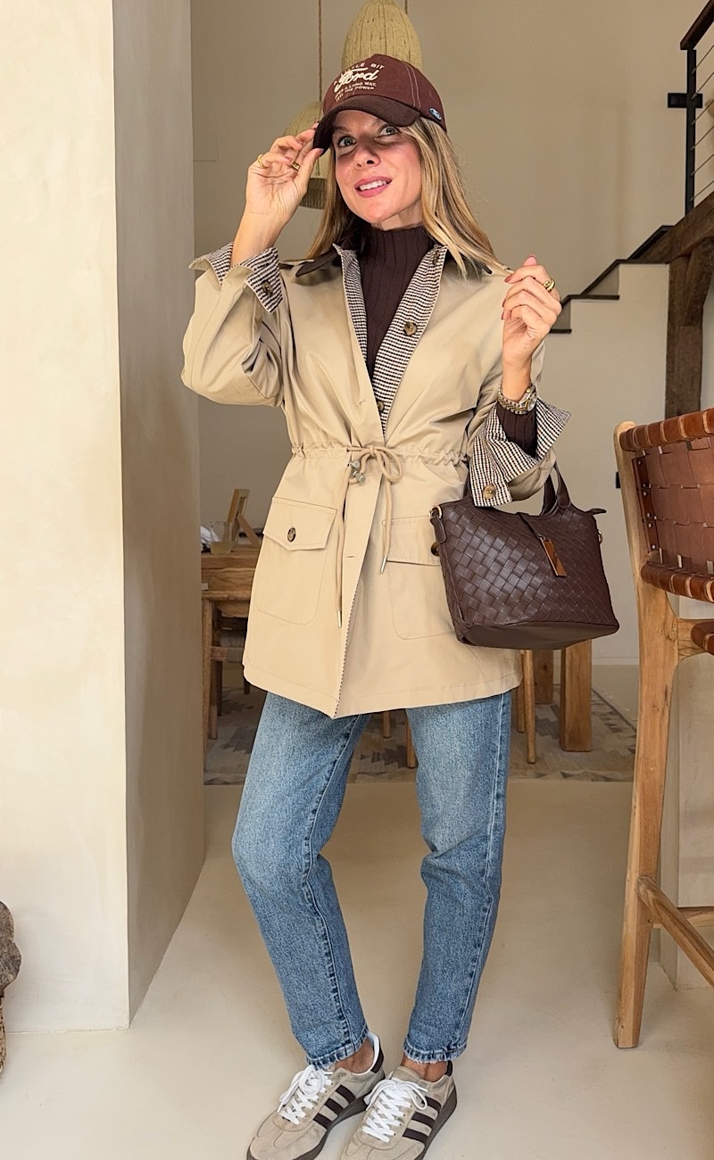 Gabardina Beige Seattle - Imagen 2