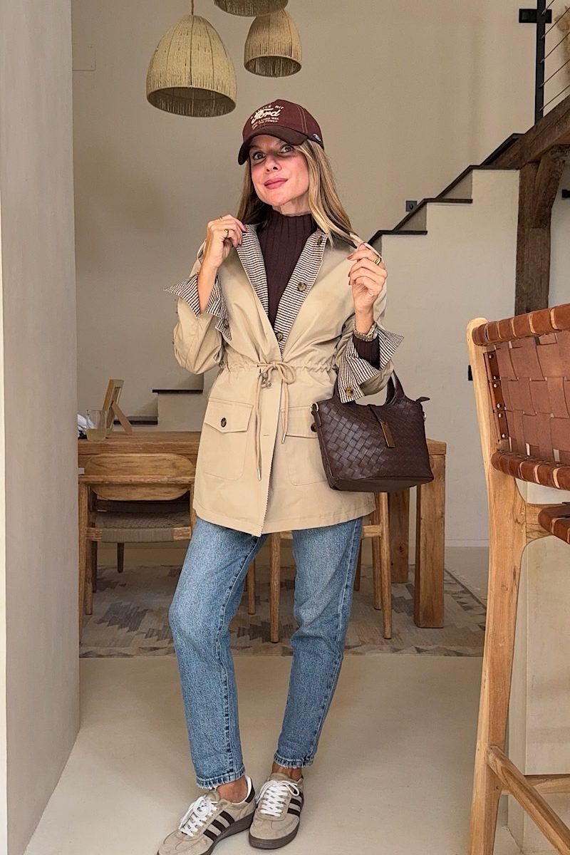 Gabardina Beige Seattle