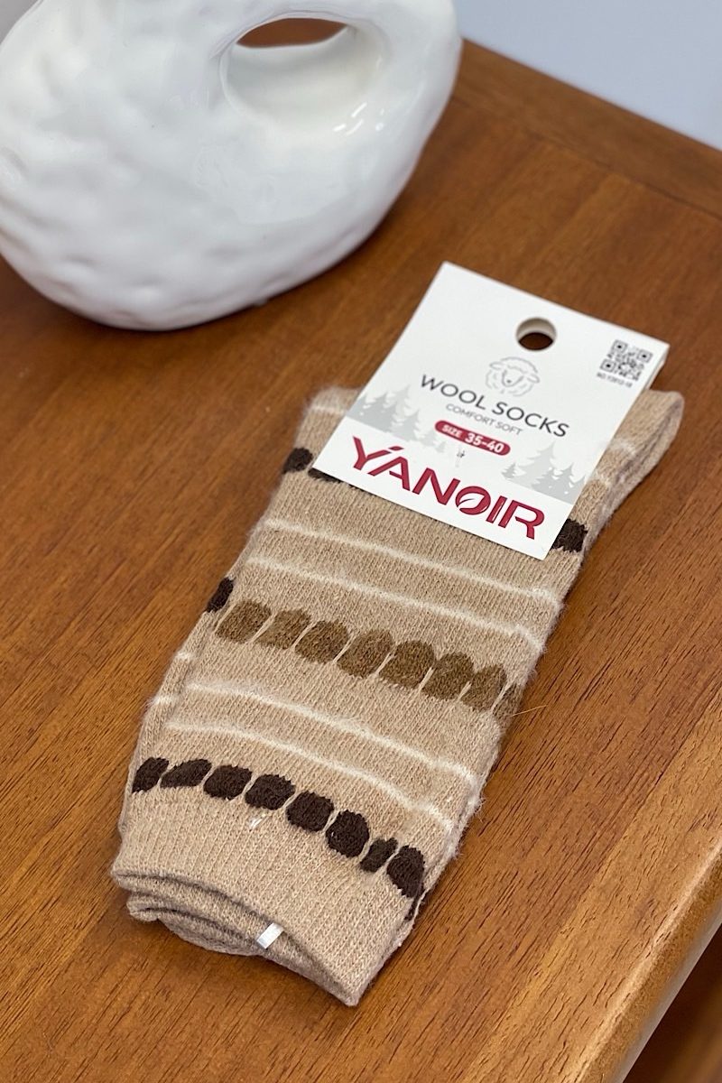 Calcetin Beige Terre