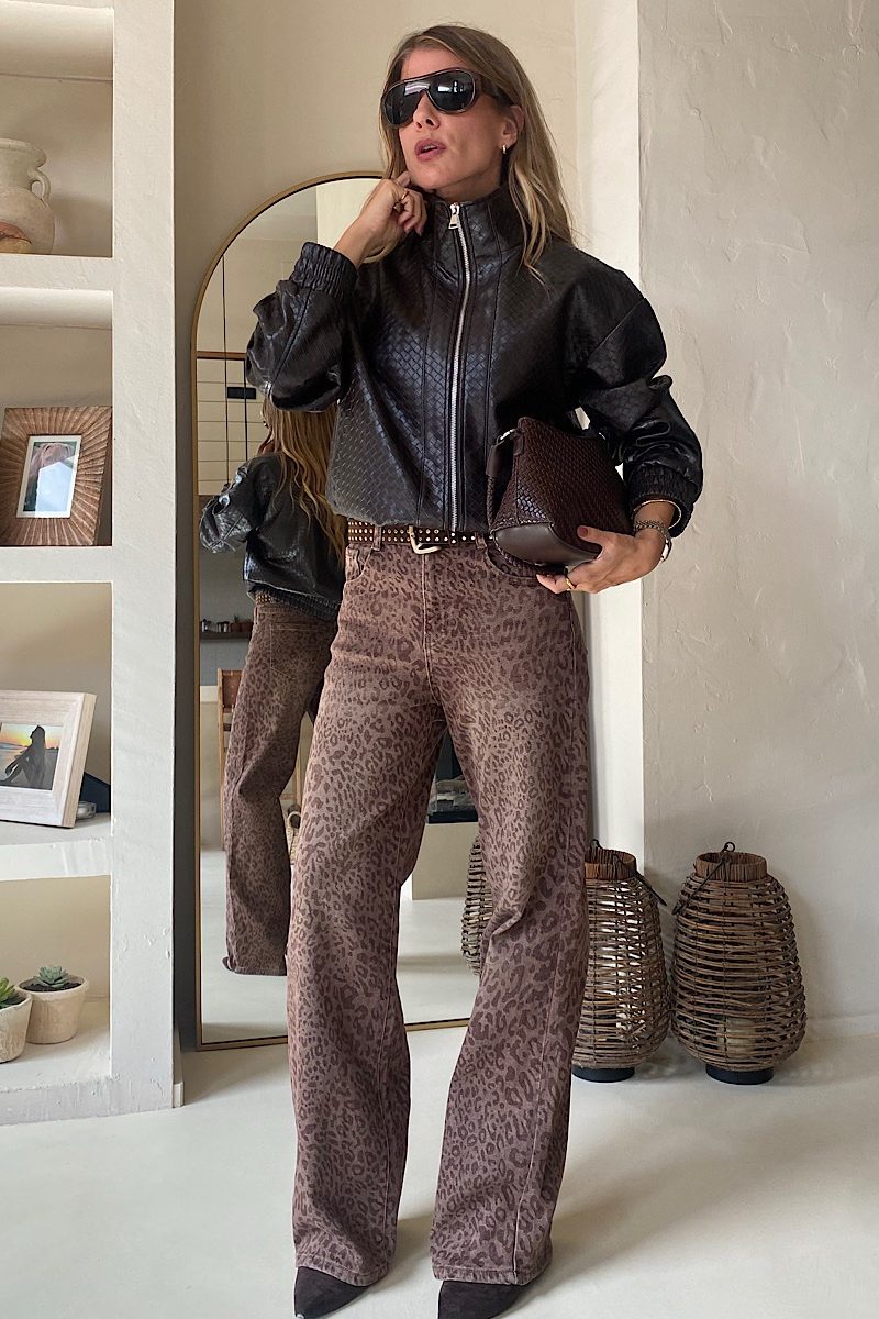 Vaquero Brown Leopardo