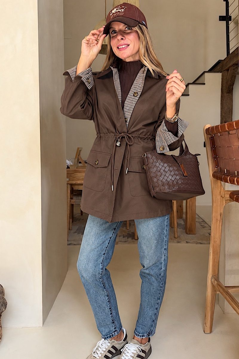 Gabardina Brown Seattle