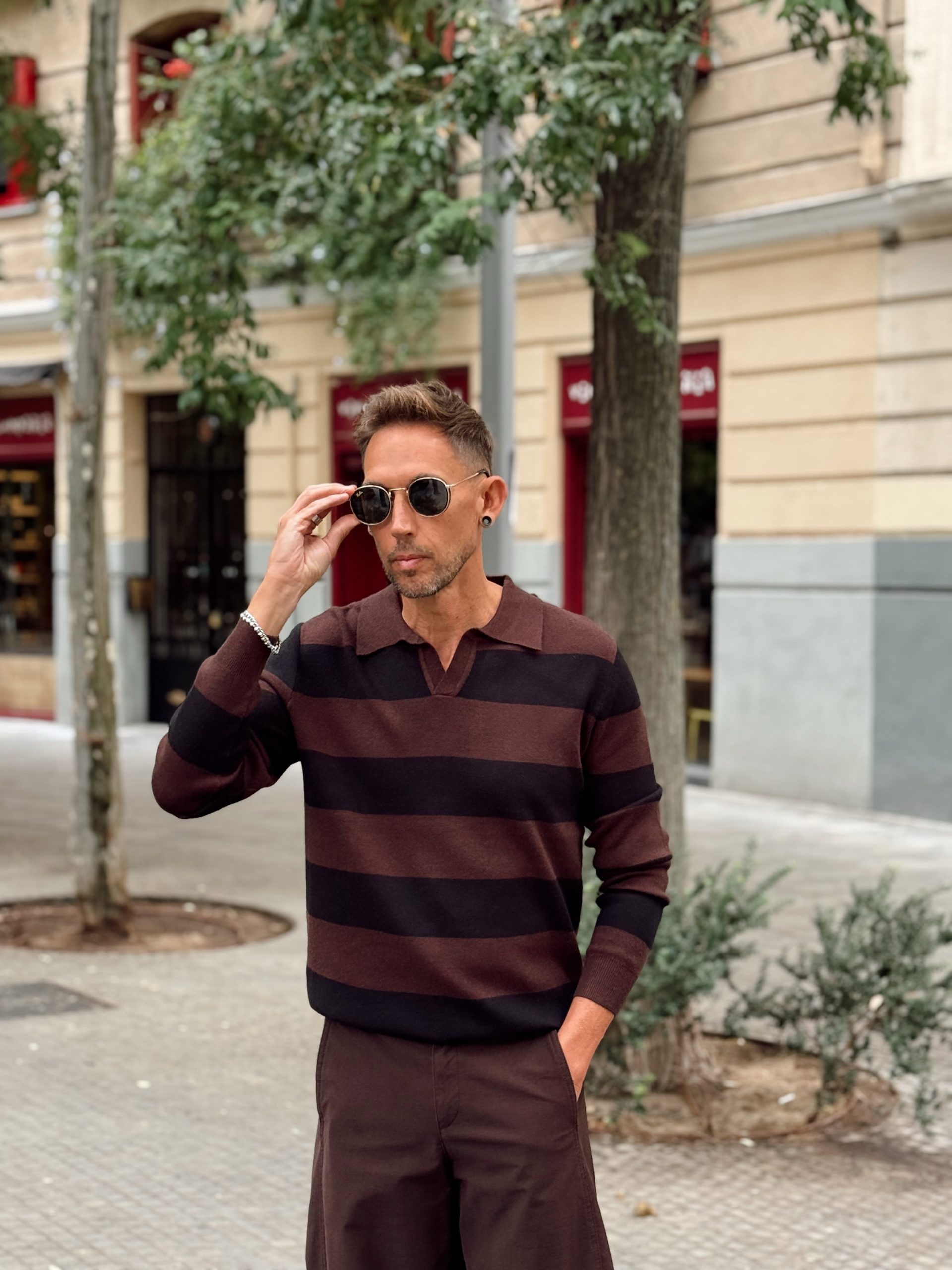 Polo Marron Luca - Imagen 2